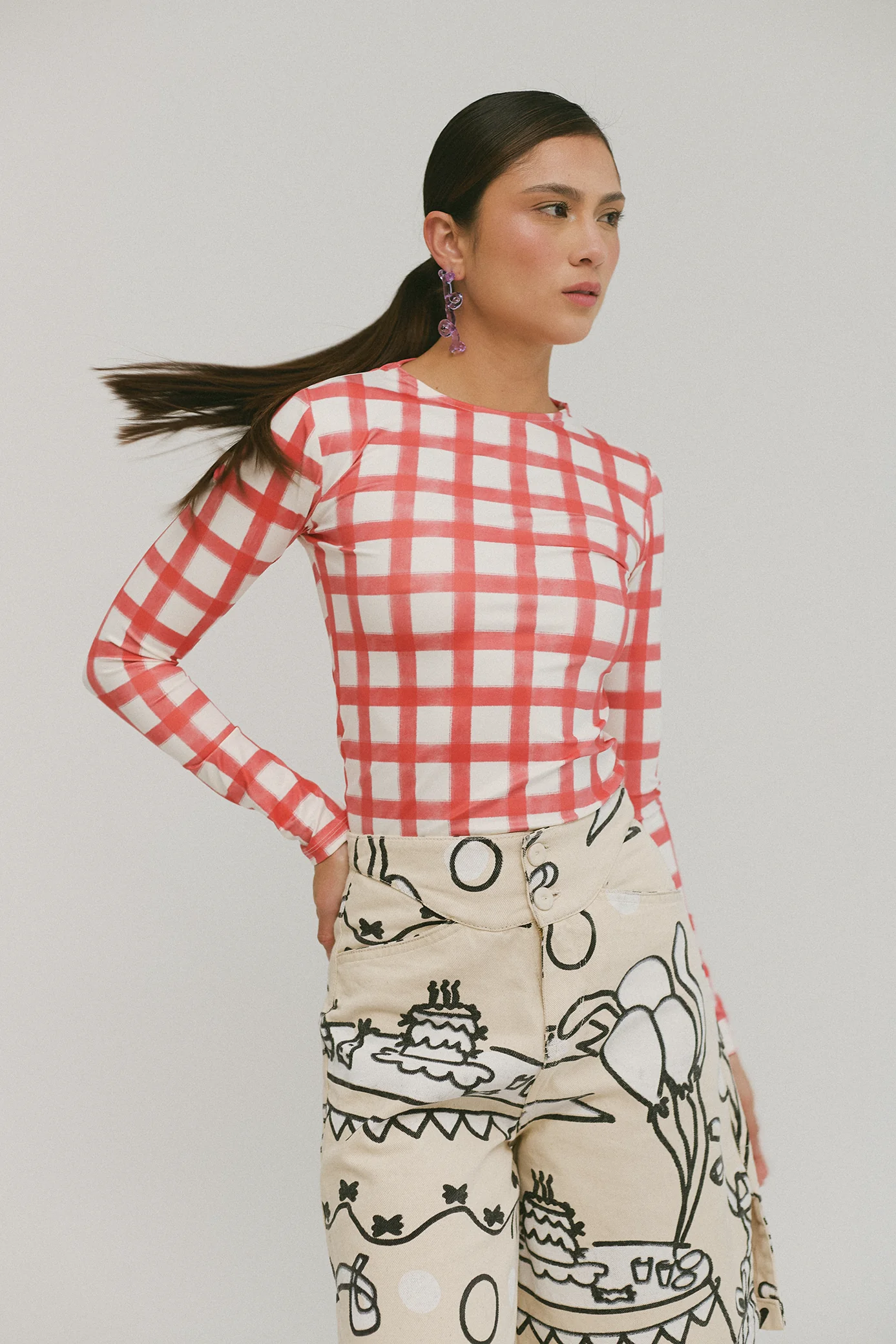 Cherry Confetti Flo Sweatshirt