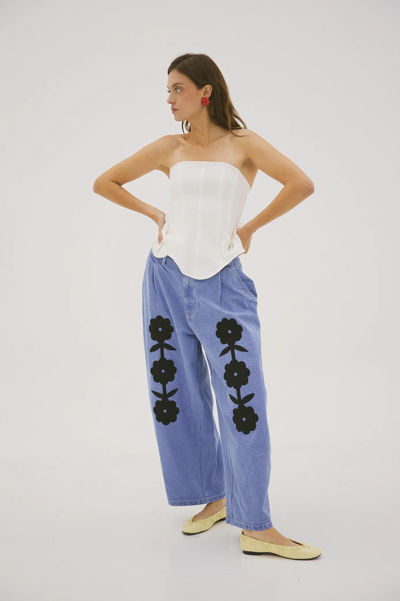 La Flor Festive Jean